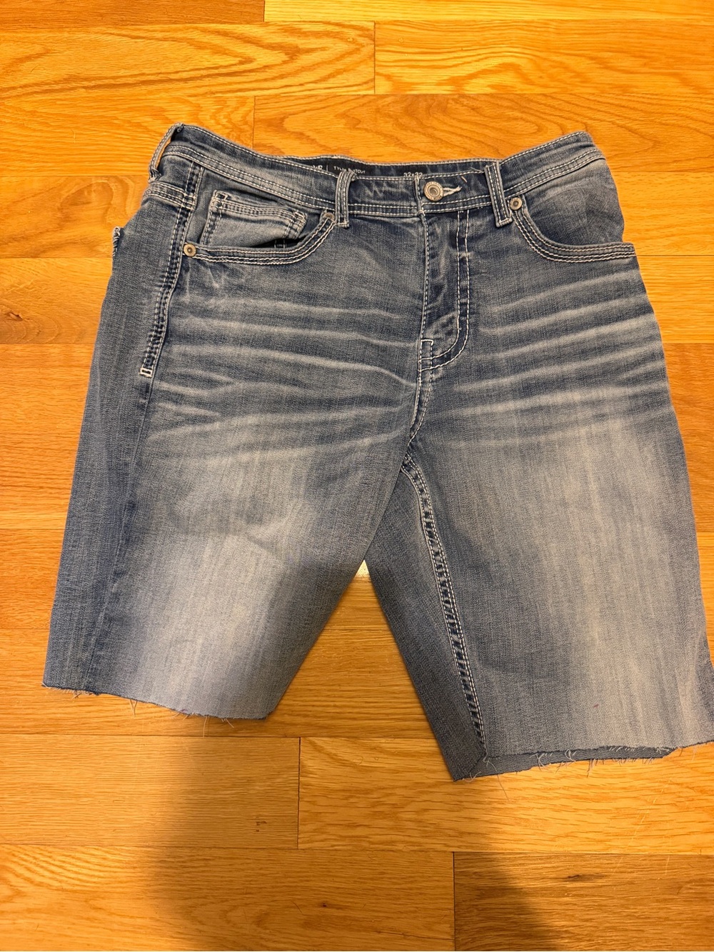 BKE Tyler Bootcut Jeans - Faded Blue Denim